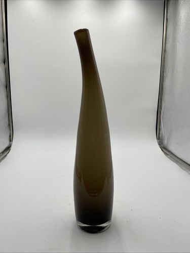 Vtg mcm art glass - glass, bent