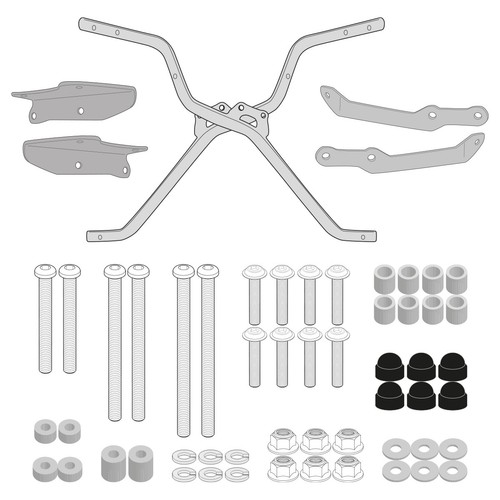 Kappa kr6118 plateless - plateless, carrier