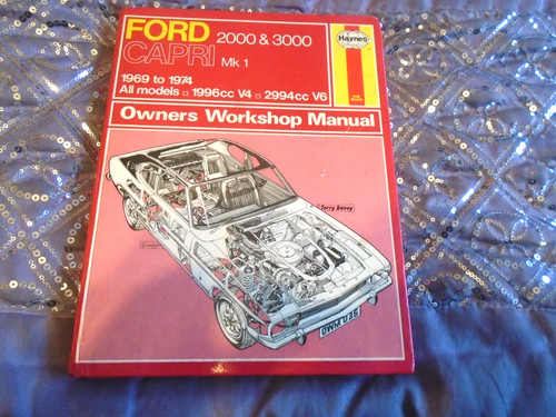 Haynes ford capri 2000 - capri, mk