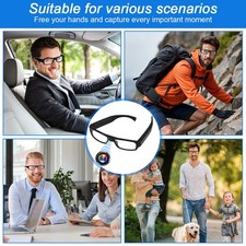 Smart 1080P HD Camera Glasses