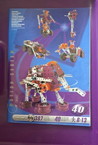 Meccano motion system 8540 - motion,