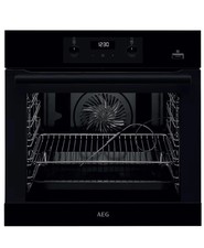 AEG SteamBake BES356010B 71L  Electric Steam Oven in Black 