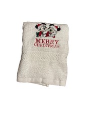 White  merry Christmas Mickey