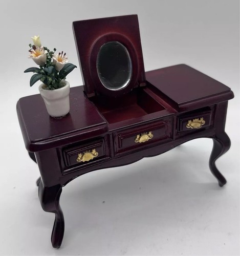 Dolls house bedroom - dolls, furniture