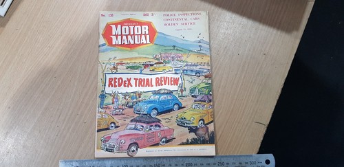 Motor manual magazine - motor, august