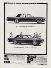 1963 Dodge Dart V8 Compact Car
