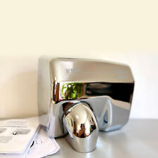 SANIFLOW E-05 AC Chrome Finish Automatic Hand Dryer Slightly Used Bathroom, Bar