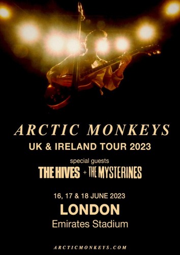 Arctic monkeys london 2023 - london, a3