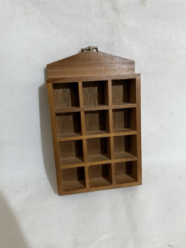 Thimble display case wooden - case,