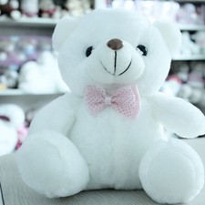 Cute White Bear Plush Toy 22cm