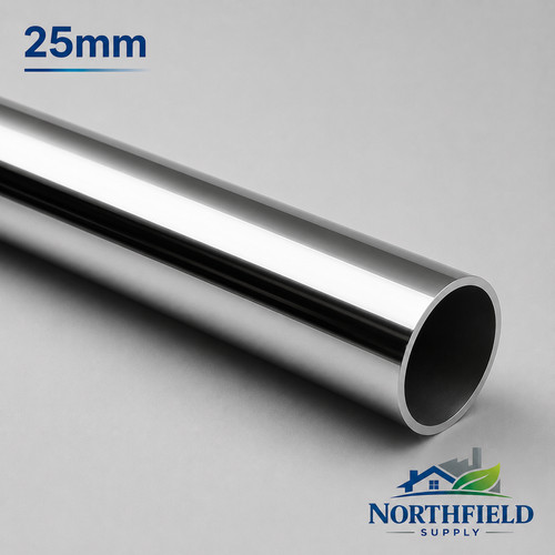 Aluminium round tube - aluminium,