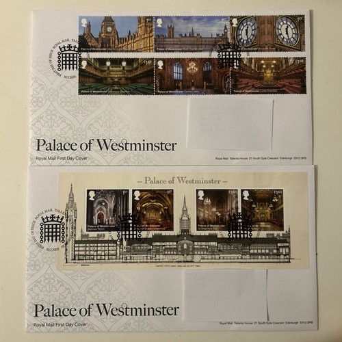 First day covers palace - first,