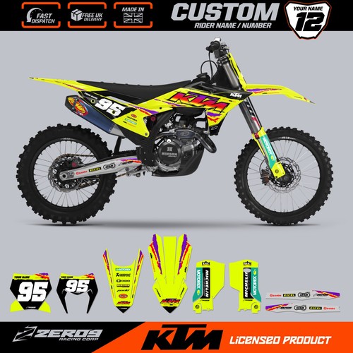 Ktm motocross graphics - ktm, graphics,