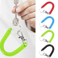 Coil Lanyard With Clip