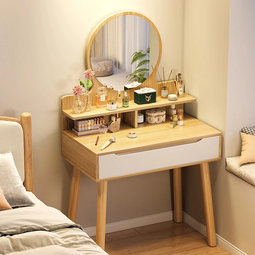 Makeup table nightstand with - table,