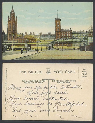 Liverpool overhead railway - liverpool,