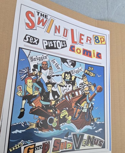 Sex pistols poster - pistols,, a3