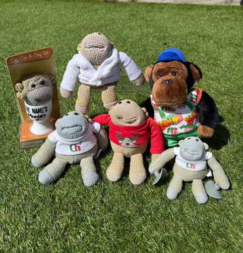 Tips monkey plush - monkey,