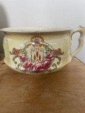 Vintage Chamber Pot Floral