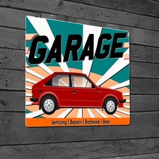 Personalised Man Cave Metal