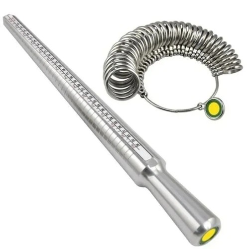 Metal ring sizer measuring - ring,