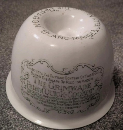 Antique jelly mould c1900 - c1900,