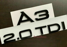 Gloss Black A3 2.0 TDI Car