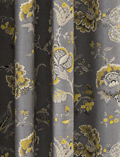 MARKS & SPENCER Palampore Pure Cotton Blackout Eyelet Curtains W227 x Drop 183cm