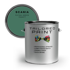 1L SCANIA PATINA GREEN 1366677 1K Enamel Paint Truck Lorry Commerical