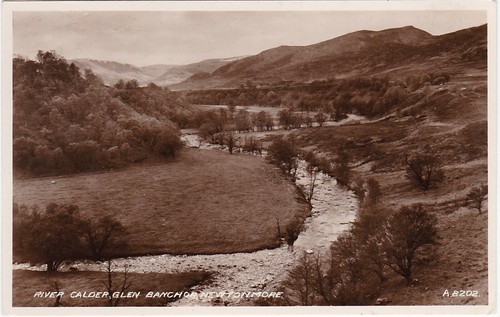 River calder glen banchor - river, calder,