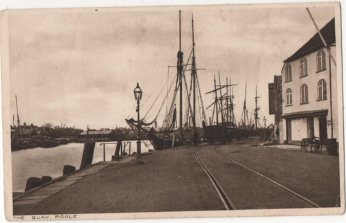 Postcard the quay poole - the,