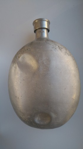 Ww2 german aluminium canteen - ww2,