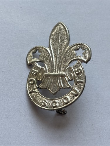 Scout metal badge - scout, hat