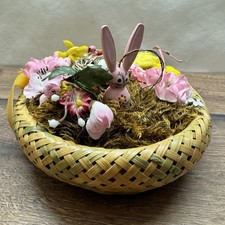 Easter Basket with Flowers &