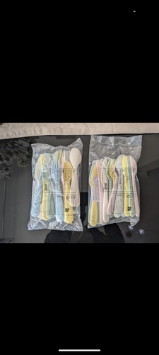 Kids plastic piece cutlery - 18,