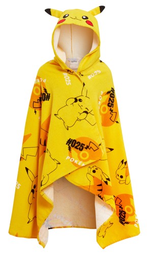 Pikachu hooded towel - pikachu,