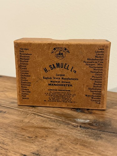 Samuel vintage cardboard - h,