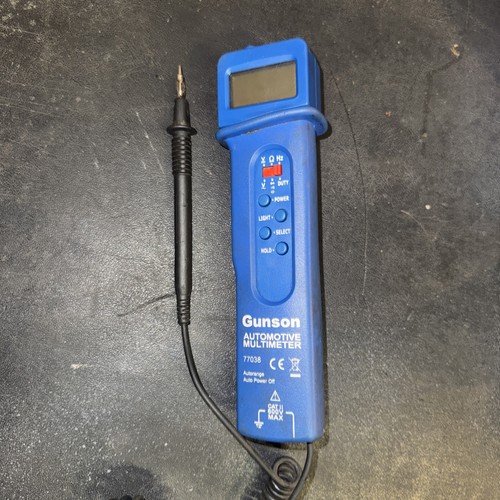 Gunson automotive multimeter - gunson,