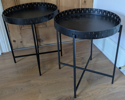 Pair modern round - pair,