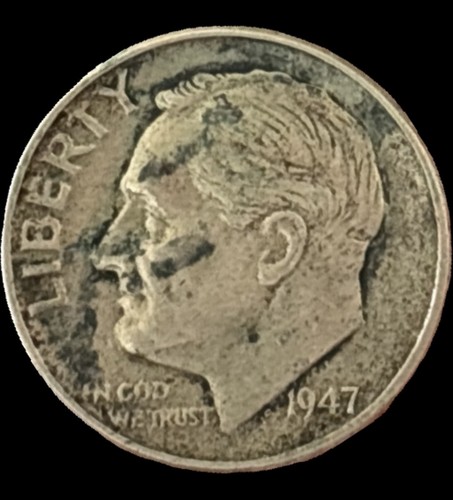 1947 usa roosevelt silver - 1947,