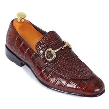 Handmade Men Alligator Texture