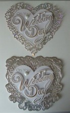 2 Wedding Day Toppers for card