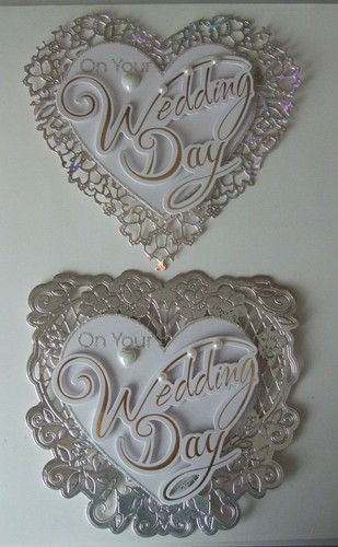 Wedding day toppers for card - day,