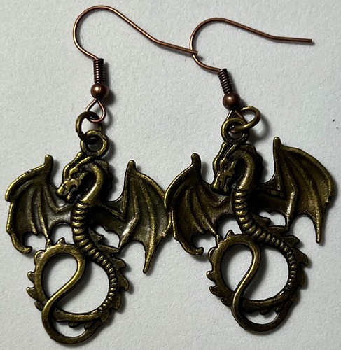 Antique copper dragon - antique,