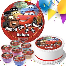 CARS BIRTHDAY PERSONALISED