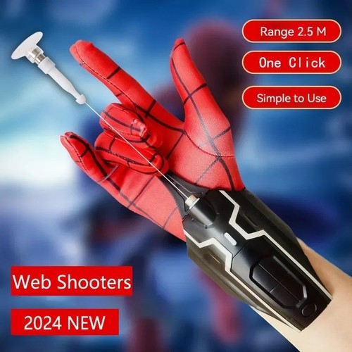 Spider man web shooter - web, gloves