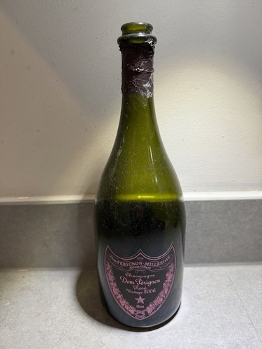 Empty dom perignon - dom, rose