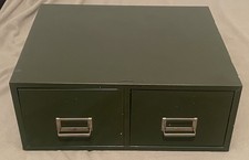 Vintage Steelmaster 2 Drawer