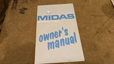 Vintage Midas RV trailer