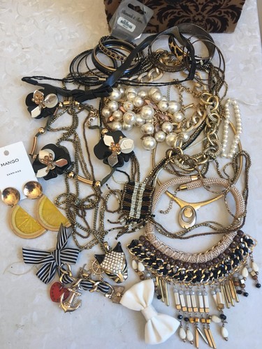 Large job lot gold tone - lot,